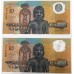 AUSTRALIA 1988 . TEN 10 DOLLAR BANKNOTES . FRASER/JOHNSTON . CONSECUTIVE PAIR . LAST PREFIX AB33